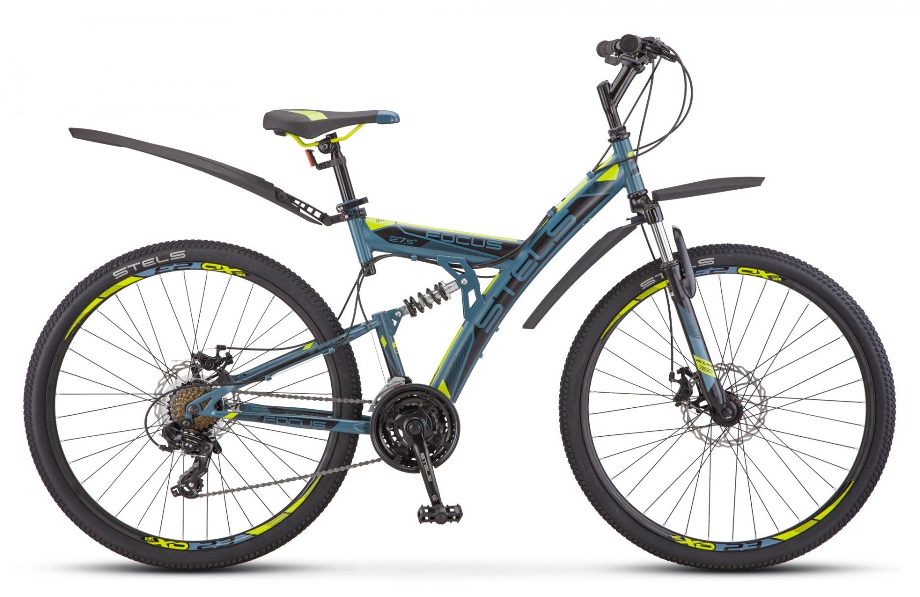 Велосипед Stels Focus MD 27.5 21-sp V010 (2022)- фото