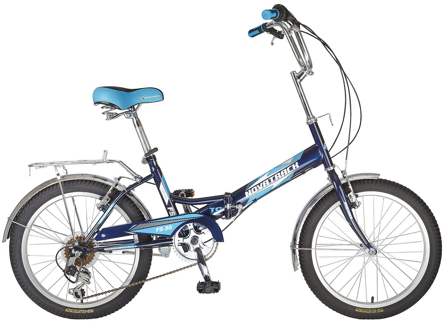 Велосипед Novatrack FS-30 20 (2019)- фото3